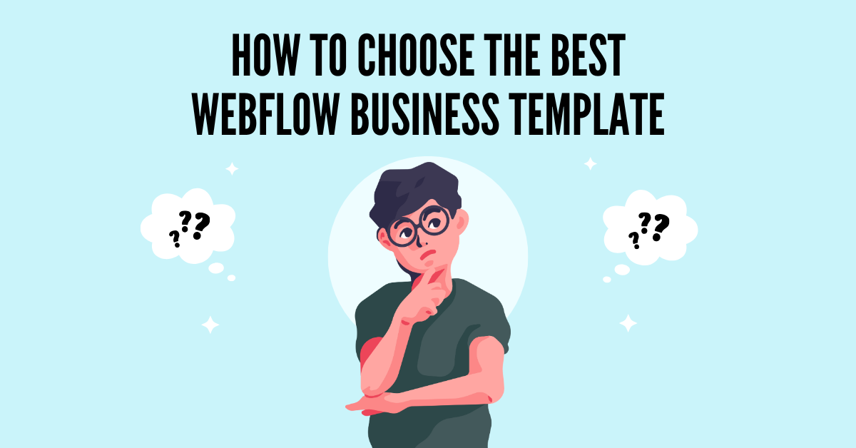 Top Webflow Business Website Templates Free & Paid